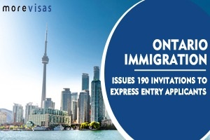 Ontario Immigration: Issues 190 Invitations to Express Entry Applicants