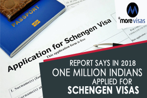 Report Says in 2018 One Million Indians Applied for Schengen Visas