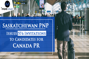 Saskatchewan PNP: Issues 576 Invitations to Candidates for Canada PR