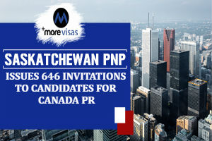 Saskatchewan PNP: Issues 646 Invitations to Candidates for Canada PR