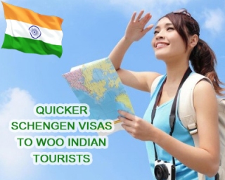 Indian Tourists in All Smiles as European Countries Cut Down on Processing Time